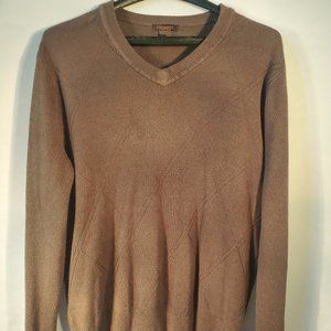 Mens Brown Dockers Pullover Sweater